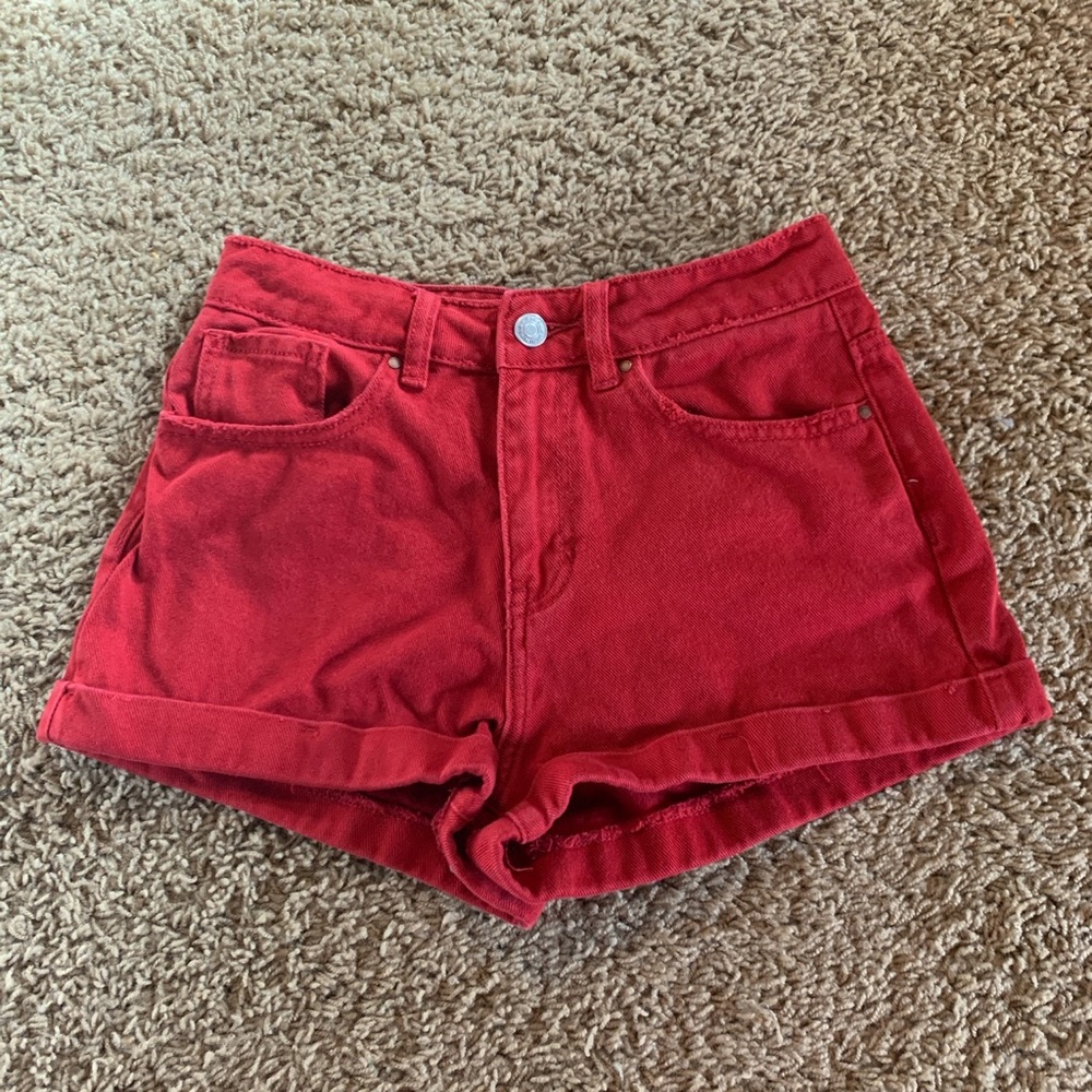 pacsun denim shorts